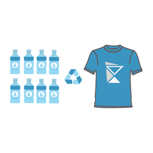 Minnesota recycled clothing.  MNIMALIST shirts made from recycled plastic bottles.